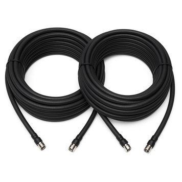 Комплект кабелів Ultra-Low Loss 50-1/2" N-male для антен Avenger/Acasom/Alientech 30м 050010261 фото