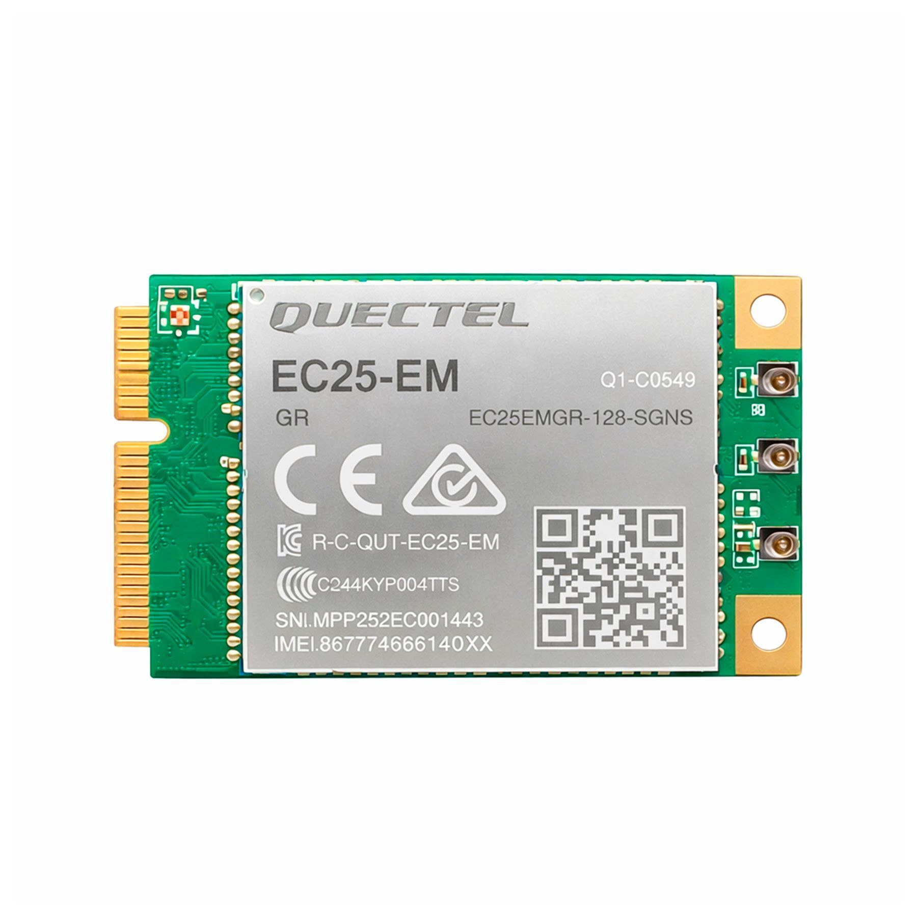 Модуль Quectel EC25-EM 4G LTE Mini PCIe - RunBit - Інтернет магазин зв'язку
