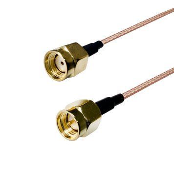 Перехідник SMA male - RP SMA male RG-316 30см 070010065 фото