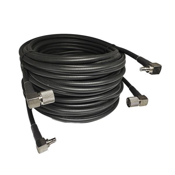 Комплект гнучких кабелів Alientech QMA male KW - QMA female JW RB300 15м 050010226 фото