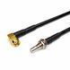 Перехідник  QMA female - RP-SMA male кутовий  RB195 100 см 070010316 фото 1