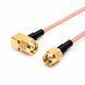 Перехідник RP-SMA male кут - SMA male RG-316 50см 070010345 фото 1