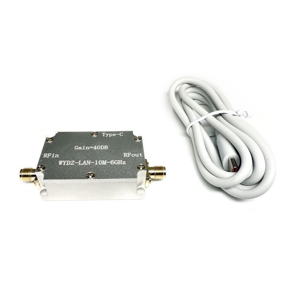Малошумний підсилювач LNA 40dB 10M-6GHz WYDZ-LAN  100010015 фото