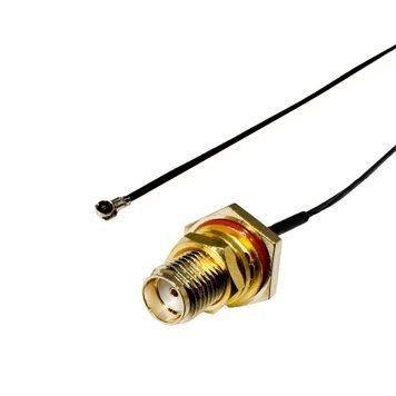 Перехідник MHF4/IPEX4 - SMA female RF-1.13 з ущільнювачем 10см 070010275 фото
