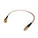 Перехідник MCX male - SMA male RG316 20см 070010164 фото 2
