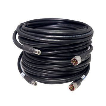 Комплект кабелів RG-8 QMA male-N male для антен Avenger/Acasom/Alientech 20м 050010286 фото